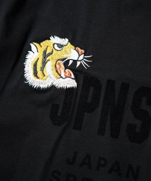 TAION(タイオン)の「TAION / タイオン TIGER EMB SS TEE <JAPAN SPECIAL> (TS01JS-PR01A)(Tシャツ/カットソー・メンズ・ブラック/ホワイト・MEDIUM/LARGE/X-LARGE)」の17枚目の写真