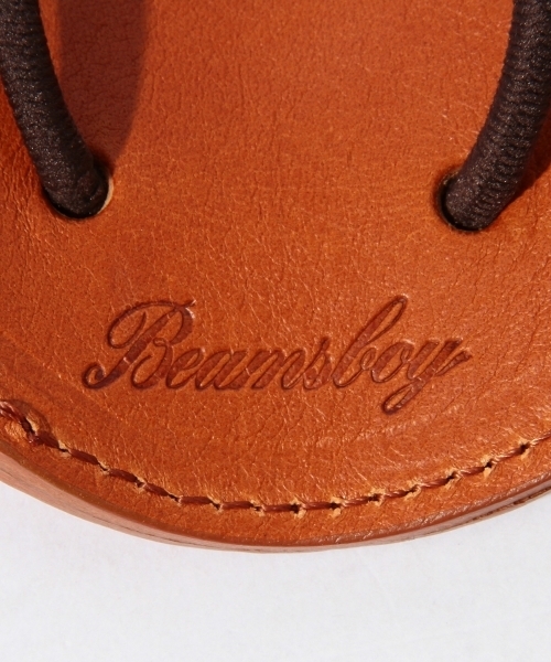BEAMS BOY（ビームスボーイ）の「BEAMS BOY / レザープレート ヘアゴム（ヘアゴム・レディース・ブラック/ライトブラウン・ONE SIZE）」の9枚目の写真