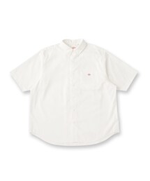 DANTON(ダントン)ドットボタン ボタンダウンシャツ ショートスリーブ