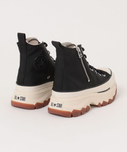 CONVERSE(コンバース)の「converse コンバース ALL STAR TREKWAVE NL Z HI レディーススニーカー ハイカット 厚底(オールスタートレックウエーブNLZHI) 31317980 ブラック(スニーカー・レディース・ブラック・22.5cm/23.5cm/24.5cm/25.0cm/23.0cm/24.0cm)」の2枚目の写真
