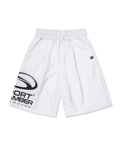 SPORT CHAMBER（スポーツチャンバー）の「SC バミューダスウェットショーツ(1% グレー)（その他パンツ・レディース・その他・2/1/3）」の2枚目の写真