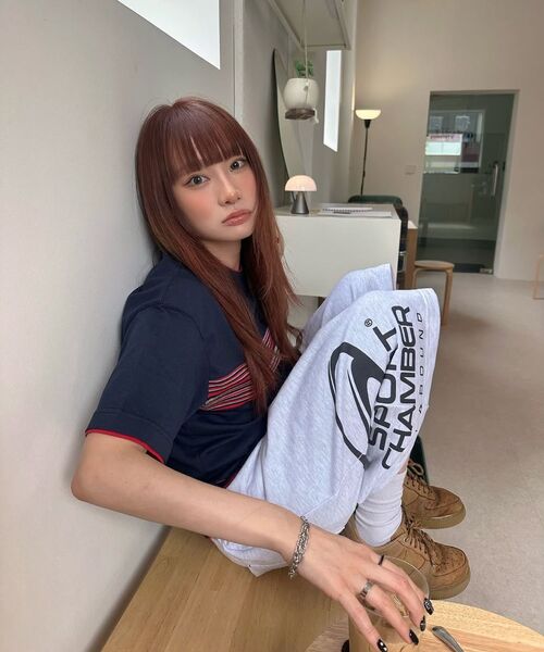 SPORT CHAMBER（スポーツチャンバー）の「SC バミューダスウェットショーツ(1% グレー)（その他パンツ・レディース・その他・2/1/3）」の8枚目の写真