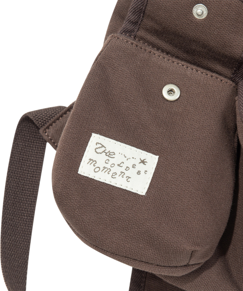 THECOLDESTMOMENT(ザコールデストモーメント)の「TCM 3 pocket sweat backpack (brown)(バックパック/リュック・レディース・その他・OS)」の11枚目の写真