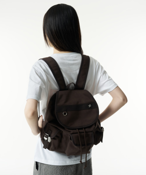 THECOLDESTMOMENT(ザコールデストモーメント)の「TCM 3 pocket sweat backpack (brown)(バックパック/リュック・レディース・その他・OS)」の7枚目の写真