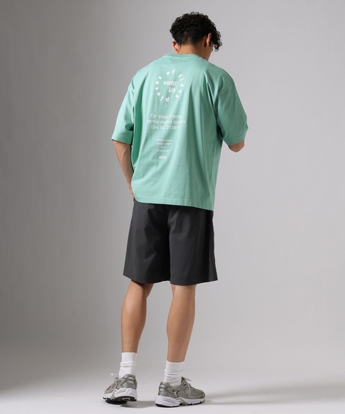BAYFLOW(ベイフロー)の「【接触冷感】フォトクールTシャツ(Tシャツ/カットソー・メンズ・ホワイト/ブラック/セージグリーン・MEDIUM/LARGE)」の18枚目の写真