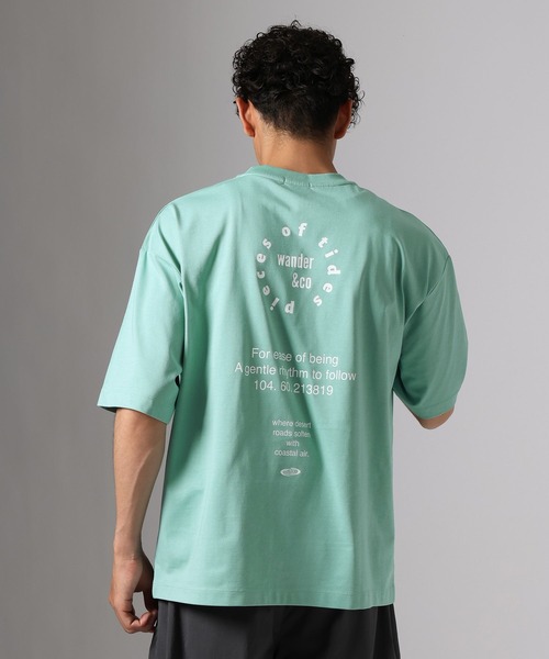 BAYFLOW(ベイフロー)の「【接触冷感】フォトクールTシャツ(Tシャツ/カットソー・メンズ・ホワイト/ブラック/セージグリーン・MEDIUM/LARGE)」の19枚目の写真