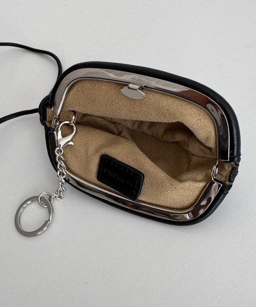 CANAL JEAN(キャナルジーン)の「LE VERNIS Ripple micro case(ショルダーバッグ・レディース・カーキ/ブラック・ONE SIZE)」の17枚目の写真