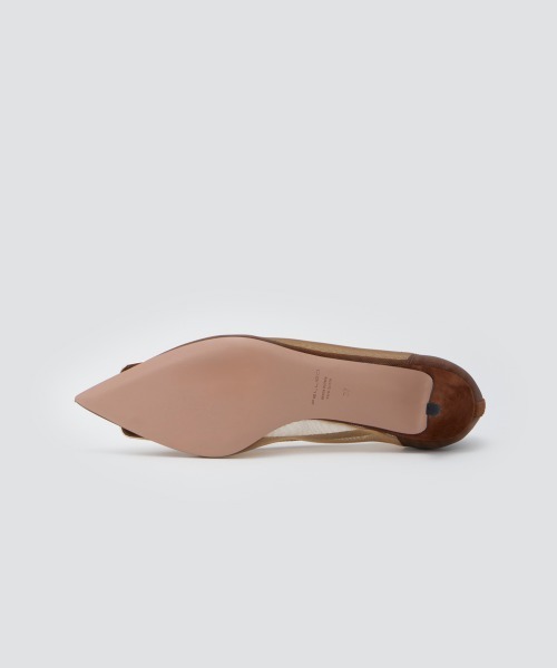 PELLICO(ペリーコ)の「ANIMA アネッリフィッビア チュール パンプス 3.5cm BROWN(パンプス・レディース・ブラウン・37.5/37/36.5/36/35.5/35/38)」の5枚目の写真