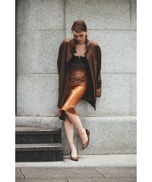 PELLICO(ペリーコ)の「ANIMA アネッリフィッビア チュール パンプス 3.5cm BROWN(パンプス・レディース・ブラウン・37.5/37/36.5/36/35.5/35/38)」の13枚目の写真