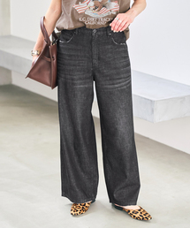 Spick & Span | 5 1/2 DEEP RISELOOSE DENIM(デニムパンツ)