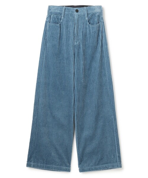 uncrave(アンクレイヴ)の「コーデュロイ ワイドパンツ(その他パンツ・レディース・ブラック系/ホワイト系/サックスブルー系・0/1/2)」の14枚目の写真
