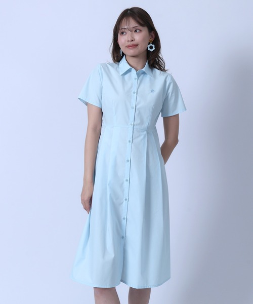 ウエストタックシャツ ワンピース（シャツワンピース）｜MARY QUANT