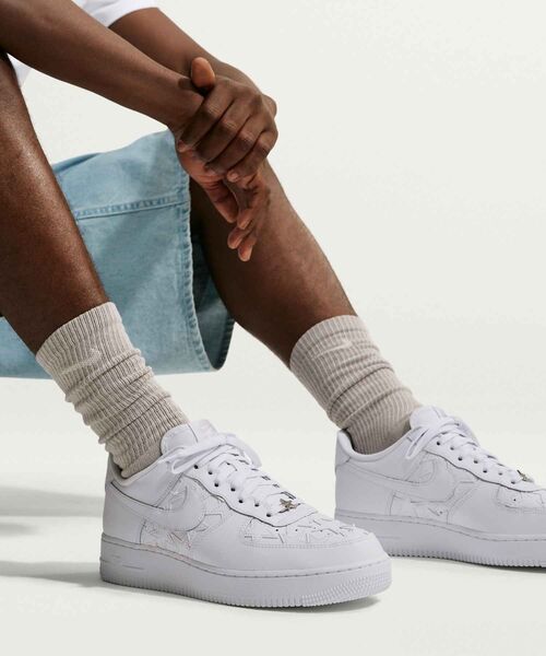 NIKE(ナイキ)の「ナイキ エア フォース 1 '07 エッジ メンズシューズ / Nike Air Force 1 '07 Edge Men's Shoes IM5750-100 White(スニーカー・メンズ・ホワイト・29.5/29/28.5/28/27.5/27/26.5/26/25.5/25/24.5/24/30)」の12枚目の写真