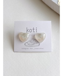 【koti】Sulo mist heart ピアス(MA)