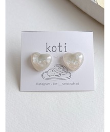 【koti】Sulo mist heart ピアス(MA)