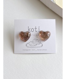 【koti】Sulo mist heart ピアス(MA)