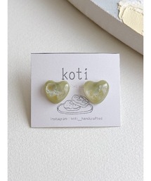 【koti】Sulo mist heart ピアス(MA)
