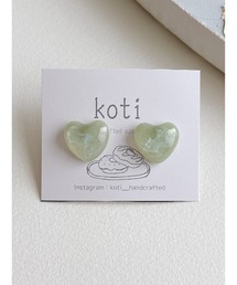 【koti】Sulo mist heart ピアス(MA)