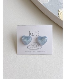 【koti】Sulo mist heart ピアス(MA)