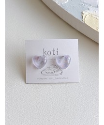 【koti】Sulo mist heart ピアス(MA)
