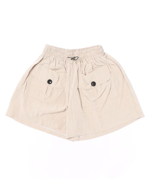Ritzy（リッツィー）の「ドロストコード付きカーゴショートパンツ（その他パンツ・レディース・ベージュ/ブラック/チャコールグレー・M）」の7枚目の写真