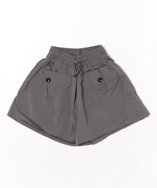 Ritzy（リッツィー）の「ドロストコード付きカーゴショートパンツ（その他パンツ・レディース・ベージュ/ブラック/チャコールグレー・M）」の8枚目の写真