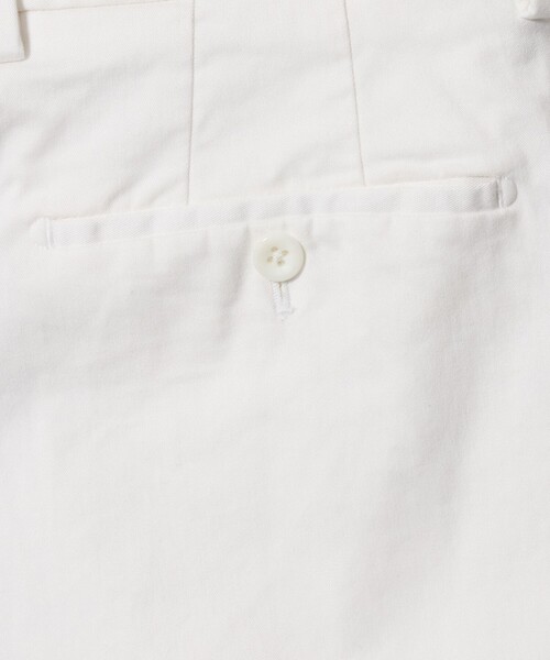 UNITED ARROWS(ユナイテッドアローズ)の「ツイル ベーシック 1プリーツ ショーツ(その他パンツ・メンズ・ホワイト・M/XL/L/S)」の10枚目の写真