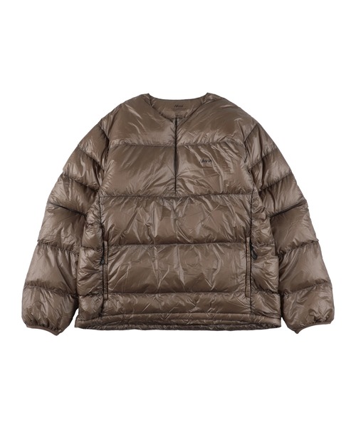 NANGA(ナンガ)の「MOUNTAIN LODGE 2WAY DOWN PULLOVER/マウンテンロッジ 2WAY ダウンプルオーバー(その他アウター・メンズ・モカ/オリーブ/ブラック/ミント・S/L/M/XL)」の2枚目の写真