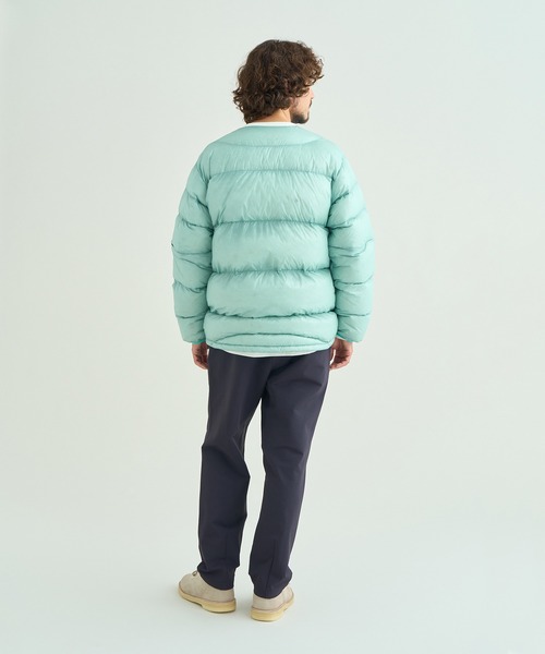 NANGA(ナンガ)の「MOUNTAIN LODGE 2WAY DOWN PULLOVER/マウンテンロッジ 2WAY ダウンプルオーバー(その他アウター・メンズ・モカ/オリーブ/ブラック/ミント・S/L/M/XL)」の9枚目の写真