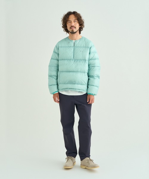 NANGA(ナンガ)の「MOUNTAIN LODGE 2WAY DOWN PULLOVER/マウンテンロッジ 2WAY ダウンプルオーバー(その他アウター・メンズ・モカ/オリーブ/ブラック/ミント・S/L/M/XL)」の11枚目の写真