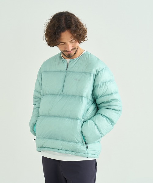 NANGA(ナンガ)の「MOUNTAIN LODGE 2WAY DOWN PULLOVER/マウンテンロッジ 2WAY ダウンプルオーバー(その他アウター・メンズ・モカ/オリーブ/ブラック/ミント・S/L/M/XL)」の5枚目の写真