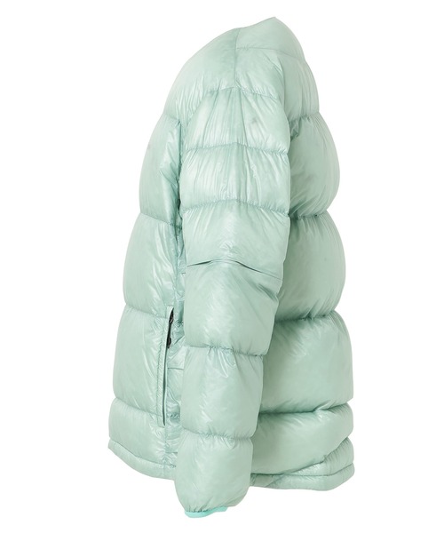 NANGA(ナンガ)の「MOUNTAIN LODGE 2WAY DOWN PULLOVER/マウンテンロッジ 2WAY ダウンプルオーバー(その他アウター・メンズ・モカ/オリーブ/ブラック/ミント・S/L/M/XL)」の14枚目の写真