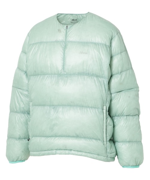 NANGA(ナンガ)の「MOUNTAIN LODGE 2WAY DOWN PULLOVER/マウンテンロッジ 2WAY ダウンプルオーバー(その他アウター・メンズ・モカ/オリーブ/ブラック/ミント・S/L/M/XL)」の13枚目の写真