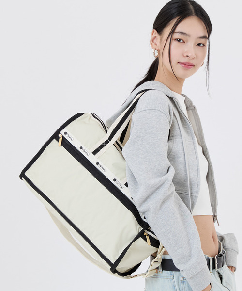 LeSportsac×URBAN RESEARCH】DELUXE MED WEEKENDER ビスケットベージュ