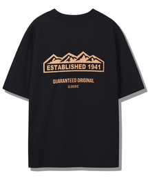 [190g] M-ロゴグラフィック半袖Tシャツ (JR5TSU173BK_YE)