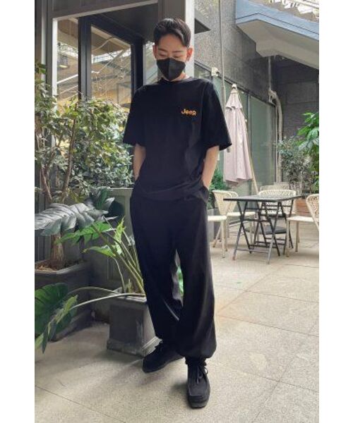 JEEP（ジープ）の「[190g] M-ロゴグラフィック半袖Tシャツ (JR5TSU173BK_YE)（Tシャツ/カットソー・メンズ・その他・X-SMALL/LARGE/MEDIUM/SMALL/X-LARGE/2XL）」の3枚目の写真
