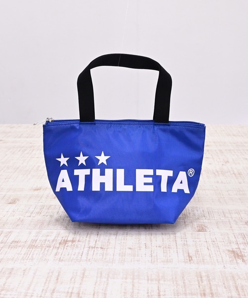 ATHLETA(アスレタ)の「≪athleta≫ランチタイムもスポーツの日も気分が上がる!お弁当やドリンクが収まりやすいマチ付きSサイズで、通勤・通学からレジャーまで活躍。冷気を逃がしにくい保冷トートバッグ Sサイズ(トートバッグ・レディース・ブルー/イエロー/ブラック/グリーン・S)」の7枚目の写真