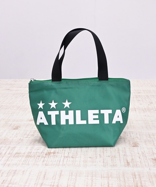 ATHLETA(アスレタ)の「≪athleta≫ランチタイムもスポーツの日も気分が上がる!お弁当やドリンクが収まりやすいマチ付きSサイズで、通勤・通学からレジャーまで活躍。冷気を逃がしにくい保冷トートバッグ Sサイズ(トートバッグ・レディース・ブルー/イエロー/ブラック/グリーン・S)」の8枚目の写真