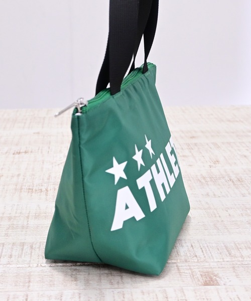 ATHLETA(アスレタ)の「≪athleta≫ランチタイムもスポーツの日も気分が上がる!お弁当やドリンクが収まりやすいマチ付きSサイズで、通勤・通学からレジャーまで活躍。冷気を逃がしにくい保冷トートバッグ Sサイズ(トートバッグ・レディース・ブルー/イエロー/ブラック/グリーン・S)」の10枚目の写真