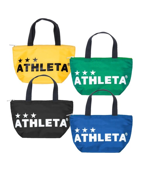 ATHLETA(アスレタ)の「≪athleta≫ランチタイムもスポーツの日も気分が上がる!お弁当やドリンクが収まりやすいマチ付きSサイズで、通勤・通学からレジャーまで活躍。冷気を逃がしにくい保冷トートバッグ Sサイズ(トートバッグ・レディース・ブルー/イエロー/ブラック/グリーン・S)」の19枚目の写真