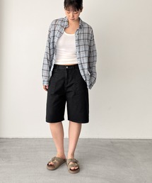 El mar ウォッシングベイカーハーフパンツ