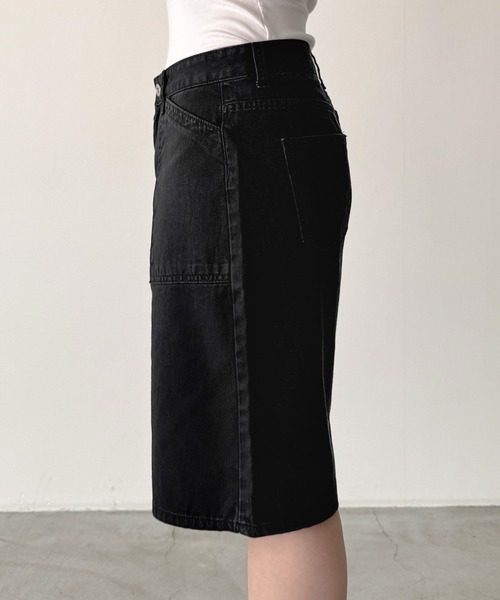 CANAL JEAN(キャナルジーン)の「El mar ウォッシングベイカーハーフパンツ(その他パンツ・レディース・ベージュ/カーキ/ブラック・SMALL/MEDIUM)」の14枚目の写真