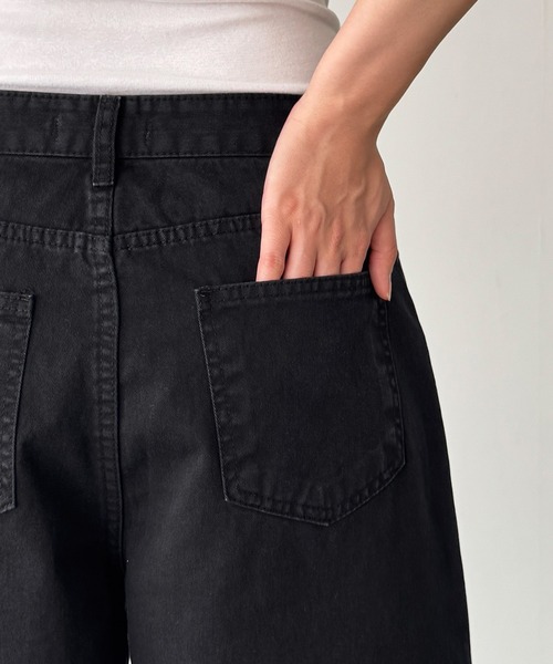 CANAL JEAN(キャナルジーン)の「El mar ウォッシングベイカーハーフパンツ(その他パンツ・レディース・ベージュ/カーキ/ブラック・SMALL/MEDIUM)」の17枚目の写真