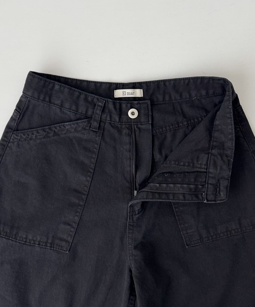 CANAL JEAN(キャナルジーン)の「El mar ウォッシングベイカーハーフパンツ(その他パンツ・レディース・ベージュ/カーキ/ブラック・SMALL/MEDIUM)」の19枚目の写真