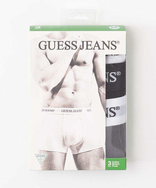 GUESS JEANS(ゲスジーンズ)の「【GUESS JEANS ゲス ジーンズ】メンズトランクス 3枚セット 3Pack Trunk(トランクス・メンズ・その他2/その他3/その他1/ネイビー/ブラック・M/S/L)」の16枚目の写真