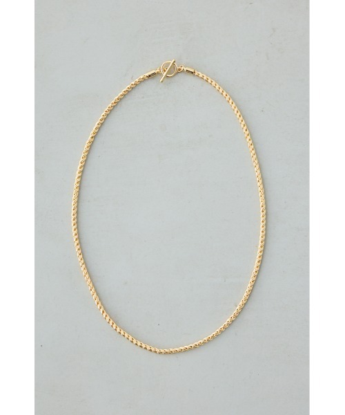 AZUL by moussy（アズールバイマウジー）の「マンテルチェーンネックレス（ネックレス・レディース・ゴールド/シルバー/ブラック・FREE）」の3枚目の写真