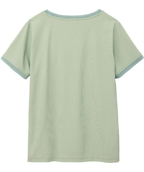 le coq sportif(ルコックスポルティフ)の「PAUL&JOEコラボ】ソフトリブニット半袖Tシャツ(Tシャツ/カットソー・レディース・ブラウン/ネイビー/グリーン・L/M/XL/S)」の17枚目の写真