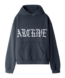 ETCE（イーティーシーイー）の「ARCHIVE V RIP HOODIE (COOL GRAY)（パーカー）」