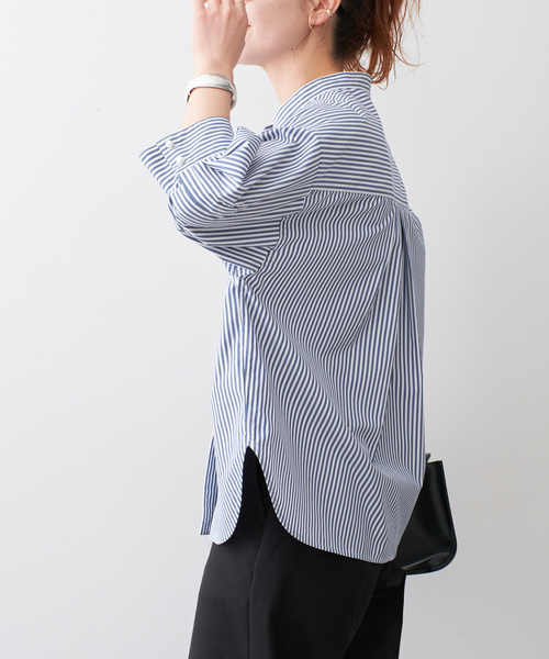 Spick & Span(スピックアンドスパン)の「《WEB限定 / 追加2》パールボタンギャザースリーブシャツ(シャツ/ブラウス・レディース・ホワイト系その他/その他10・FREE)」の17枚目の写真