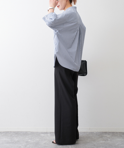 Spick & Span(スピックアンドスパン)の「《WEB限定 / 追加2》パールボタンギャザースリーブシャツ(シャツ/ブラウス・レディース・ホワイト系その他/その他10・FREE)」の20枚目の写真